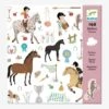 160 Stickers Chevaux DJECO Multicolore - Djeco -Jouets Pour Enfants 160 stickers chevaux djeco