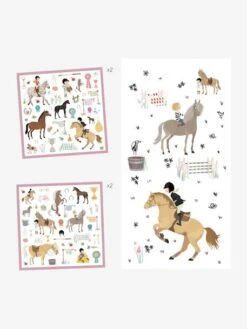 160 Stickers Chevaux DJECO Multicolore - Djeco -Jouets Pour Enfants 160 stickers chevaux djeco 2