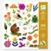 160 Stickers Jardin DJECO Orange - Djeco -Jouets Pour Enfants 160 stickers jardin djeco