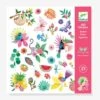 160 Stickers Paradise DJECO Rose - Djeco -Jouets Pour Enfants 160 stickers paradise djeco