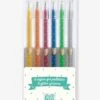 6 Stylos Gel Pailletés - DJECO Rose - Djeco 2 6 Stylos Gel Pailletés - DJECO Rose - Djeco -Jouets Pour Enfants 6 stylos gel pailletes djeco
