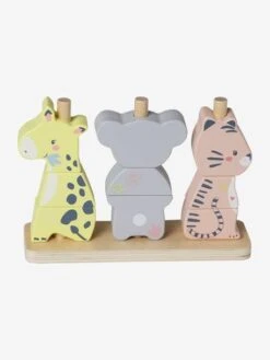 Animaux à Empiler KOALA En Bois FSC® Rose - Vertbaudet -Jouets Pour Enfants animaux a empiler koala en bois fsc 2