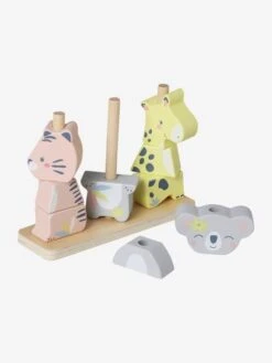 Animaux à Empiler KOALA En Bois FSC® Rose - Vertbaudet -Jouets Pour Enfants animaux a empiler koala en bois fsc 4