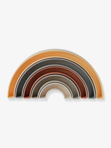 Arc-en-ciel à Empiler - MUSHIE Jaune - Mushie 4 Arc-en-ciel à Empiler - MUSHIE Jaune - Mushie – Image 2