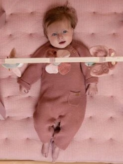 Arche Bois D'Éveil Oiseau - LITTLE DUTCH Rose Pâle - Little Dutch -Jouets Pour Enfants arche bois deveil oiseau little dutch 2