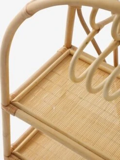 Armoire Poupon En Rotin Beige - Vertbaudet -Jouets Pour Enfants armoire poupon en rotin 4