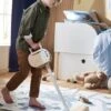 Aspirateur Balai En Bois FSC® Blanc - Vertbaudet -Jouets Pour Enfants aspirateur balai en bois fsc