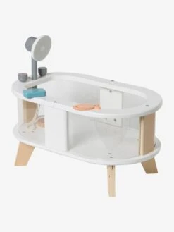 Baignoire Poupon Plexi/bois FSC® Blanc - Vertbaudet -Jouets Pour Enfants baignoire poupon plexibois fsc 4