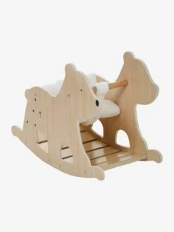 Bascule Ours Polaire En Bois FSC® Naturel - Vertbaudet -Jouets Pour Enfants bascule ours polaire en bois fsc 5