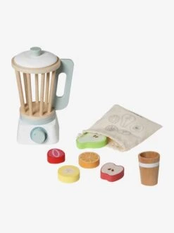 Blender + Tranches De Fruits En Bois FSC® Multicolore - Vertbaudet -Jouets Pour Enfants blender tranches de fruits en bois fsc 4