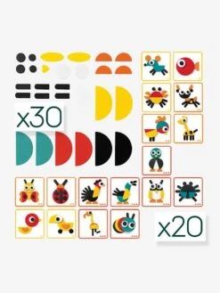 Blocs De Construction Ze Geoanimo DJECO Vert - Djeco -Jouets Pour Enfants blocs de construction ze geoanimo djeco 2