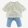 Blouse Et Pantalon - COROLLE Bleu Jean - Corolle -Jouets Pour Enfants blouse et pantalon corolle