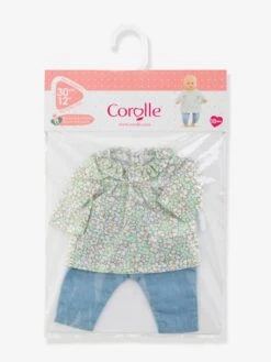 Blouse Et Pantalon - COROLLE Bleu Jean - Corolle -Jouets Pour Enfants blouse et pantalon corolle 2