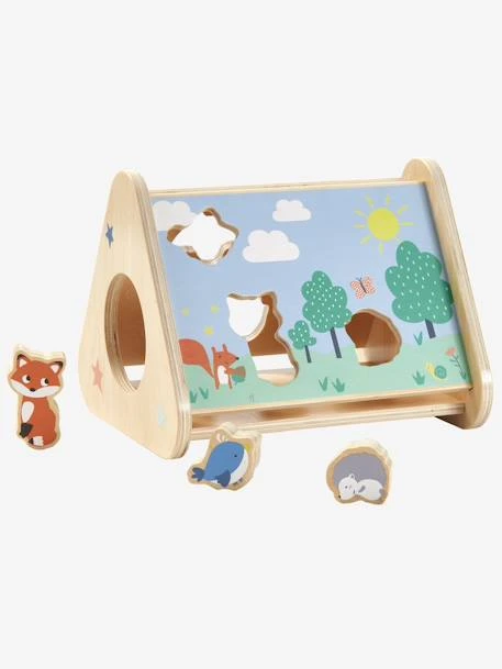 Boîte à Formes Des Animaux En Bois FSC® Multicolore - Vertbaudet 4 Boîte à Formes Des Animaux En Bois FSC® Multicolore - Vertbaudet – Image 2