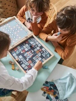 Boîte De 50 Jeux Classiques En Bois FSC® Multicolore - Vertbaudet -Jouets Pour Enfants boite de 50 jeux classiques en bois fsc 4