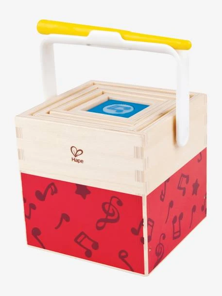 Boîtes Gigognes Musicales HAPE Rouge - Hape 4 Boîtes Gigognes Musicales HAPE Rouge - Hape – Image 2