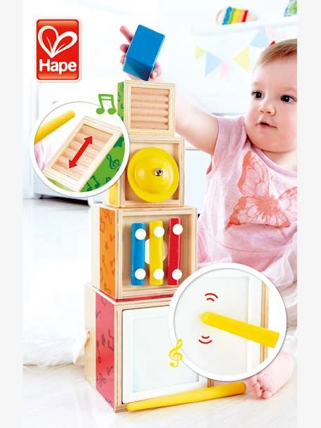 Boîtes Gigognes Musicales HAPE Rouge - Hape 8 Boîtes Gigognes Musicales HAPE Rouge - Hape – Image 6