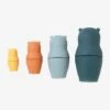 Boites Gigognes Ours En Silicone Multicolor - Vertbaudet -Jouets Pour Enfants boites gigognes ours en silicone