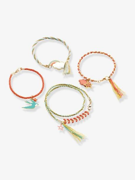 Bracelets Céleste DJECO Vert - Djeco 4 Bracelets Céleste DJECO Vert - Djeco – Image 2