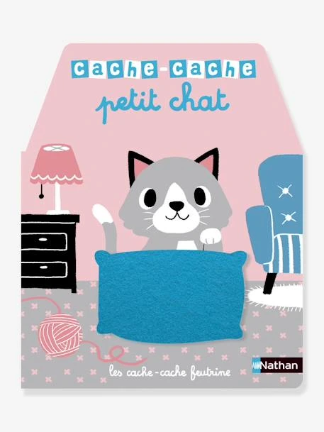 Cache-Cache Petit Chat - NATHAN Rose - Nathan 3 Cache-Cache Petit Chat - NATHAN Rose - Nathan