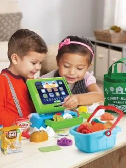 Caisse Enregistreuse Interactive Maxi Shopping - VTECH Multicolore - Toutes Les Marques -Jouets Pour Enfants caisse enregistreuse interactive maxi shopping vtech 2