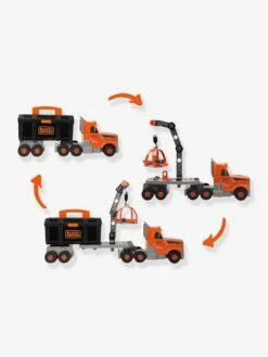 Camion De Bricolage Black+Decker SMOBY Orange/noir/gris - Smoby -Jouets Pour Enfants camion de bricolage blackdecker smoby 3
