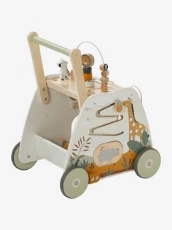 Chariot De Marche Multi-activités Tanzanie En Bois FSC® Vert - Vertbaudet -Jouets Pour Enfants chariot de marche multi activites tanzanie en bois fsc 3