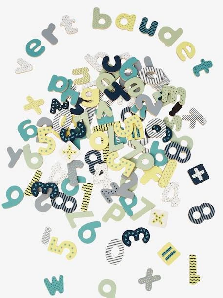 Chiffres Et Lettres Minuscules Magnétiques En Bois FSC® Multicolore - Vertbaudet 3 Chiffres Et Lettres Minuscules Magnétiques En Bois FSC® Multicolore - Vertbaudet