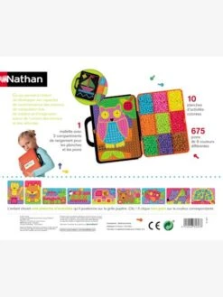 Clic Educ Mosaïques NATHAN Blanc - Nathan -Jouets Pour Enfants clic educ mosaiques nathan 3