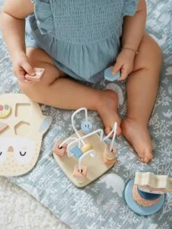 Coffret 3 Jeux D'éveil Les Amis De La Forêt En Bois FSC® Beige - Vertbaudet -Jouets Pour Enfants coffret 3 jeux deveil les amis de la foret en bois fsc 2