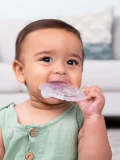 Coffret De 3 Anneaux De Dentition Cristal - INFANTINO Blanc - Infantino -Jouets Pour Enfants coffret de 3 anneaux de dentition cristal infantino 2