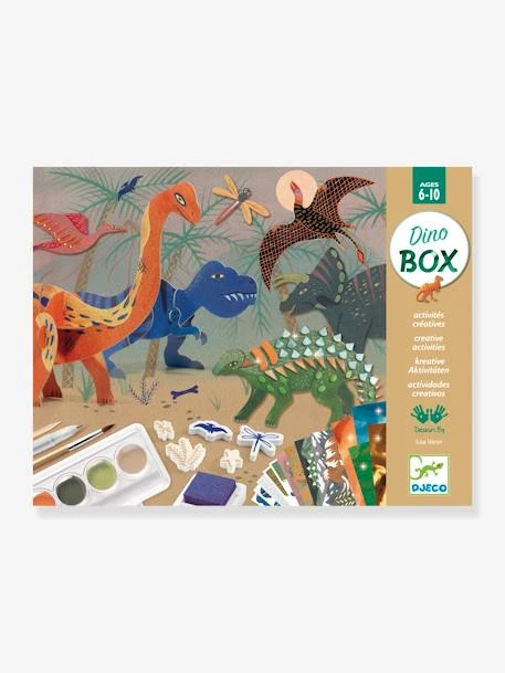 Coffret Le Monde Des Dinosaures DJECO Vert - Djeco 4 Coffret Le Monde Des Dinosaures DJECO Vert - Djeco – Image 2