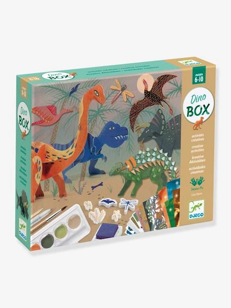 Coffret Le Monde Des Dinosaures DJECO Vert - Djeco 3 Coffret Le Monde Des Dinosaures DJECO Vert - Djeco