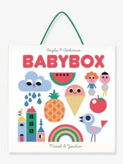 Coffret Livres D’éveil + Mobile Babybox MARCEL & JOACHIM Blanc - Auzou