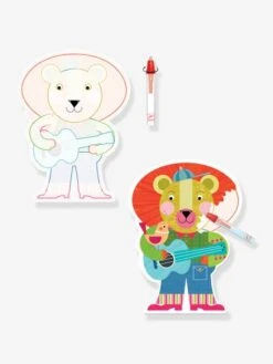 Coloriage à L'eau Animalo-Len DJECO Orange - Djeco -Jouets Pour Enfants coloriage a leau animalo len djeco 3