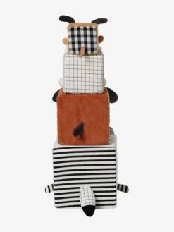 Cubes En Tissu MES PETITS JOUETS Multicolore - Vertbaudet -Jouets Pour Enfants cubes en tissu mes petits jouets 5