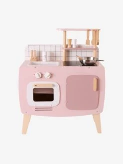 Cuisinette Design En Bois FSC® Rose - Vertbaudet -Jouets Pour Enfants cuisinette design en bois fsc 5