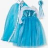 Déguisement De Princesse Avec Cape, Baguette Et Couronne Bleu - Vertbaudet 1 Déguisement De Princesse Avec Cape, Baguette Et Couronne Bleu - Vertbaudet -Jouets Pour Enfants deguisement de princesse avec cape baguette et couronne