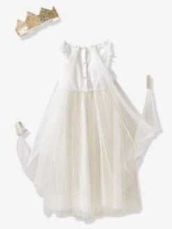 Déguisement De Princesse Avec Voile Et Couronne Rose - Vertbaudet -Jouets Pour Enfants deguisement de princesse avec voile et couronne 5