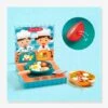 Dinette Cook & Scratch DJECO Blanc - Djeco -Jouets Pour Enfants dinette cook scratch djeco
