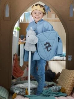 Dinosaure Bâton à Chevaucher Gris - Vertbaudet -Jouets Pour Enfants dinosaure baton a chevaucher 2