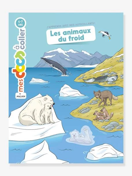 Docs à Coller - Les Animaux Du Froid MILAN Blanc - Hachette 3 Docs à Coller - Les Animaux Du Froid MILAN Blanc - Hachette