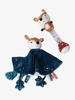 Doudou + Bâton De Pluie Forêt Enchantée Multicolore - Vertbaudet -Jouets Pour Enfants doudou baton de pluie foret enchantee 2