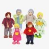 Famille De 6 Poupées En Bois HAPE Multicolore - Hape 1 Famille De 6 Poupées En Bois HAPE Multicolore - Hape -Jouets Pour Enfants famille de 6 poupees en bois hape