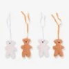 Figurines Pour Arche D'éveil - CHILDHOME Marron - Childhome 1 Figurines Pour Arche D'éveil - CHILDHOME Marron - Childhome -Jouets Pour Enfants figurines pour arche deveil childhome