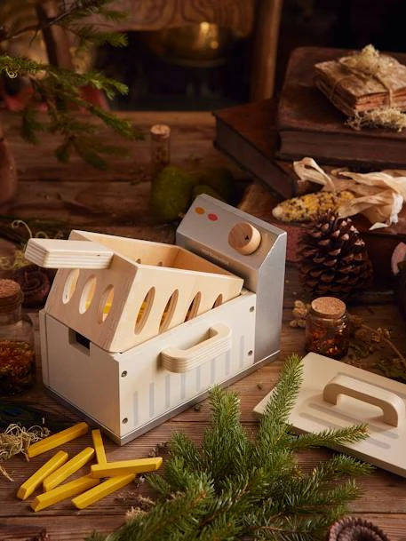 Friteuse En Bois FSC® Beige - Vertbaudet 3 Friteuse En Bois FSC® Beige - Vertbaudet