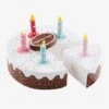 Gâteau D'anniversaire En Bois FSC® Multicolore - Vertbaudet -Jouets Pour Enfants gateau danniversaire en bois fsc