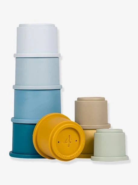 Gobelets Empilables - LITTLE DUTCH Rose - Little Dutch 4 Gobelets Empilables - LITTLE DUTCH Rose - Little Dutch – Image 2