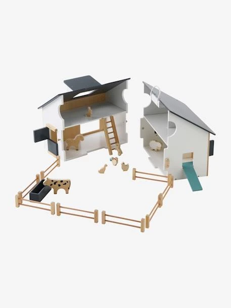 Grande Ferme En Bois FSC® Multicolore - Vertbaudet 7 Grande Ferme En Bois FSC® Multicolore - Vertbaudet – Image 5