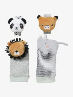 Hochets Mains Et Pieds TANZANIE Multicolore - Vertbaudet